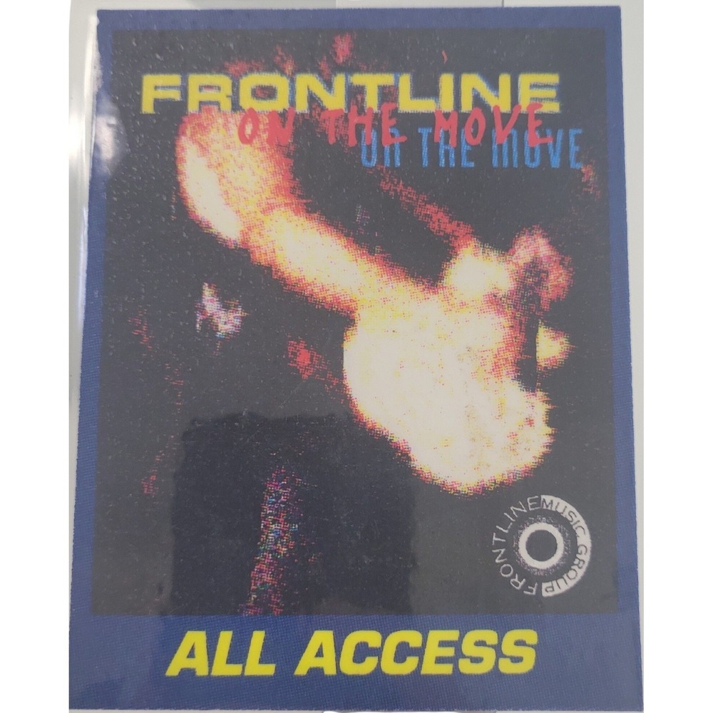 VINTAGE Frontline Music Group ALL ACCESS Backstage Pass 90s Christian Music Tour
